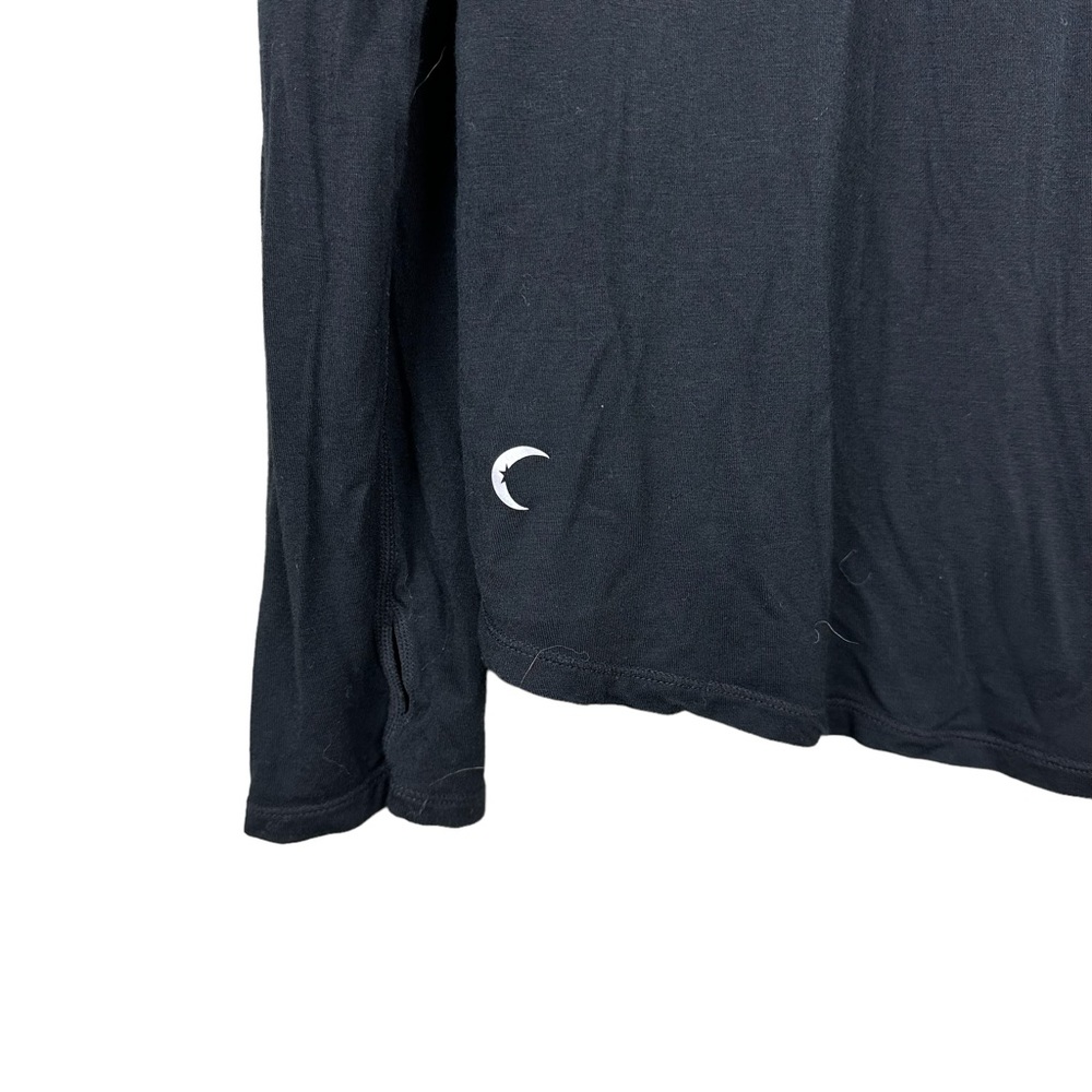 Black Long Sleeve Women's Tee - Picture 4 of 6